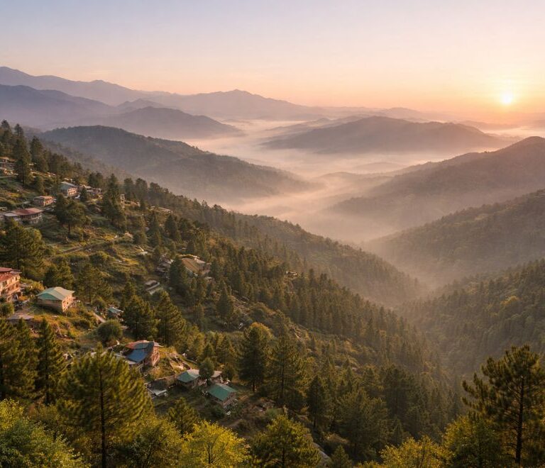 A Peaceful Hill Station Away from Crowds